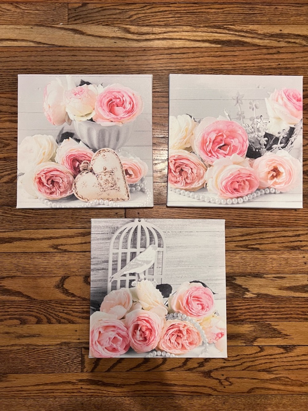Girls Canvas 3 Piece Wall Art